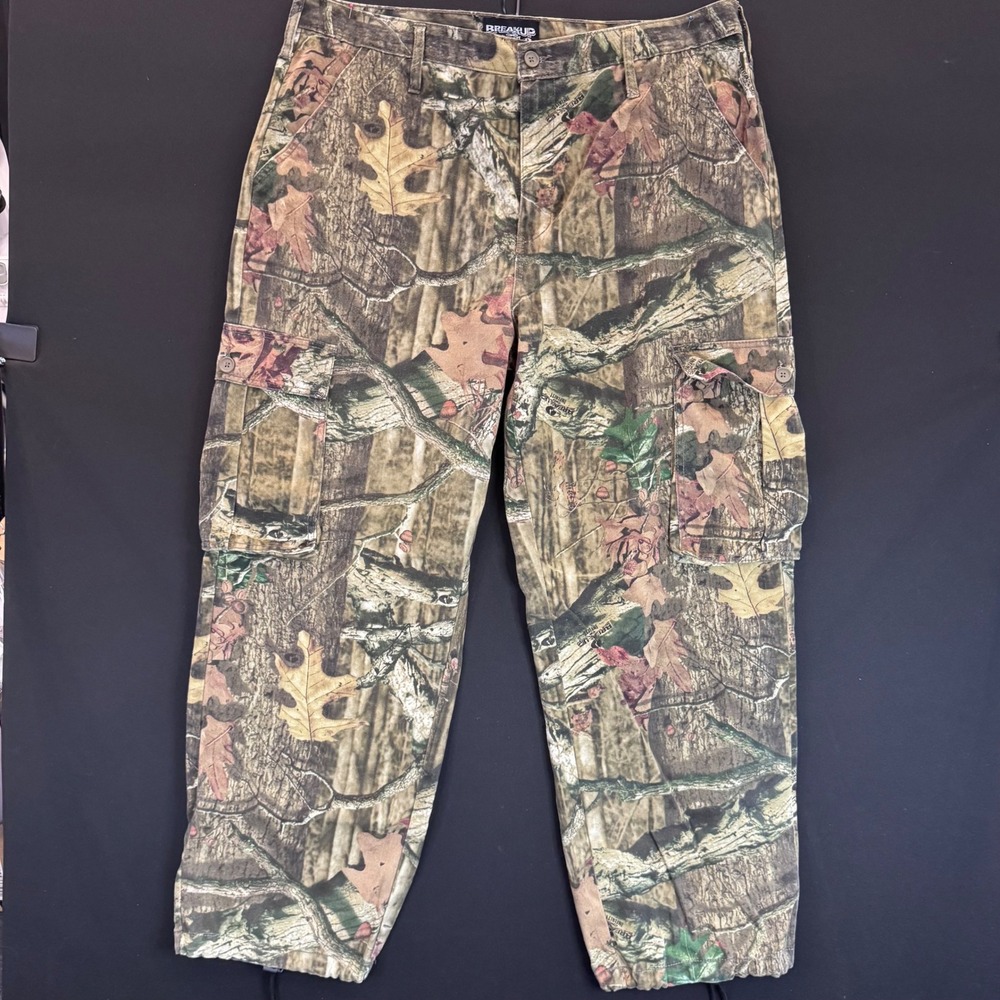 Mossy Oak Breakup Infinity Camo Cargo Pants Mens XL 40-42 Tree Camo 25221-MO - Picture 2 of 8